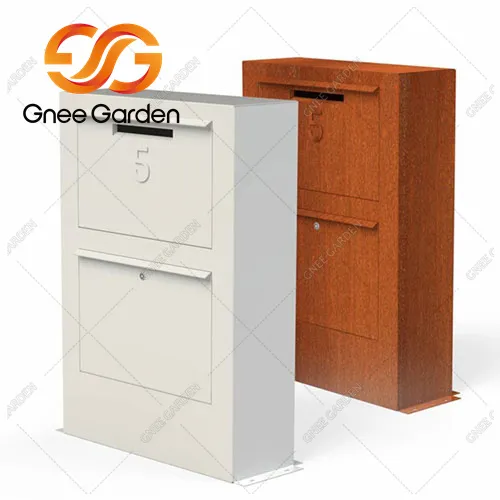 Corten Outdoor Letterbox