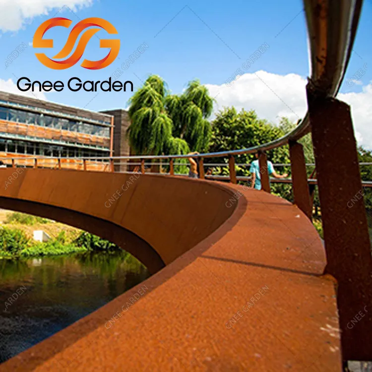 Corten Steel Bridge