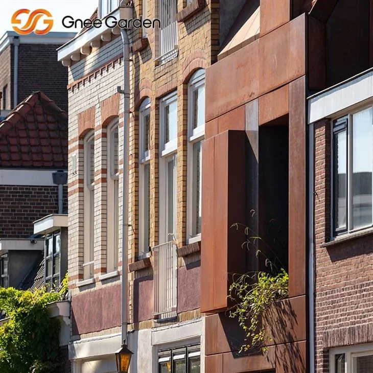 Corten čelične fasadene ploče za industrijsku čvrstoću