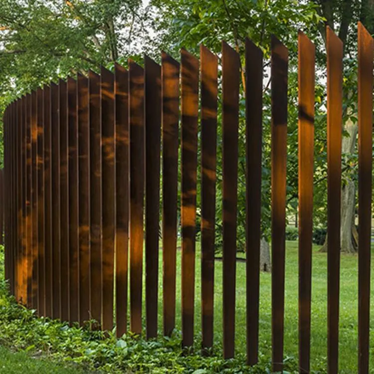 Corten Fencing Paneli