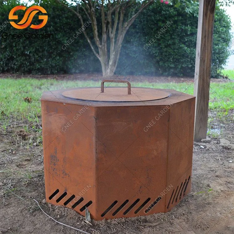 Corten Steel Fire Jame