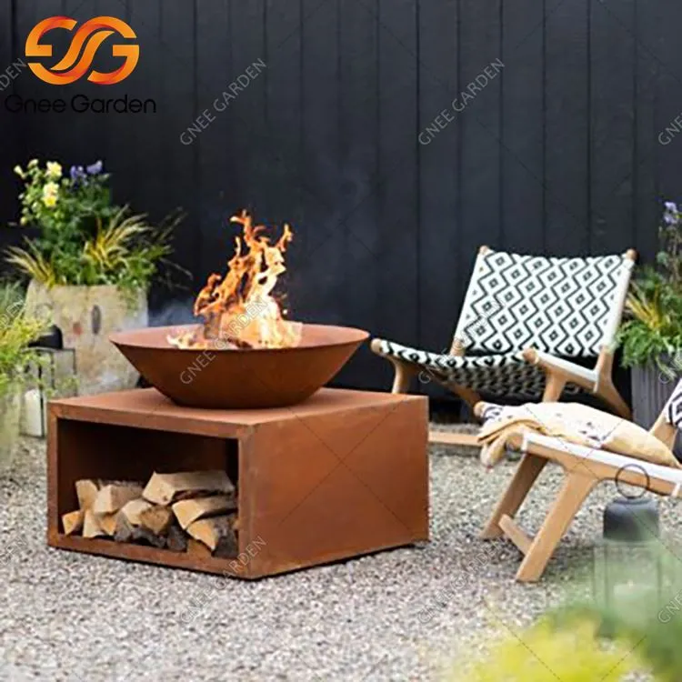 Corten Steel Burner