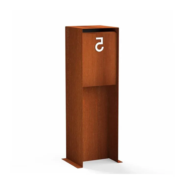 Corten Steel poštansko sanduče