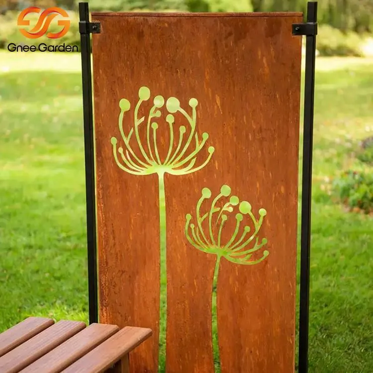 Corten Steel Metal Decor Panels