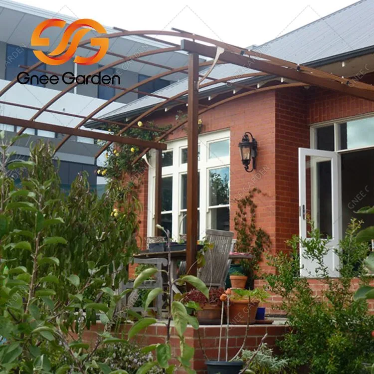 Corten Steel Metal Garden Gazebo