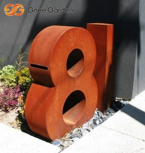 Corten Steel Metal Putobox na prodaju