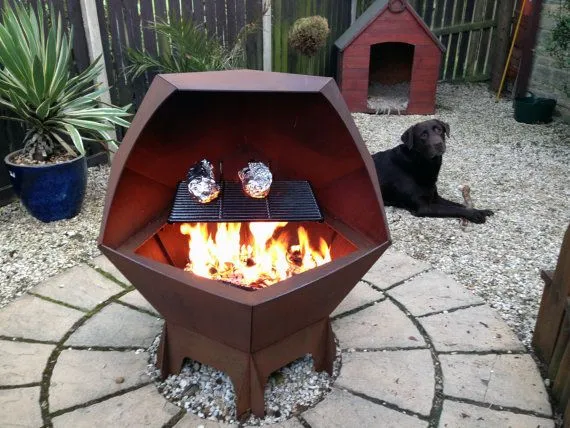 Corten Steel vanjska kuhinja