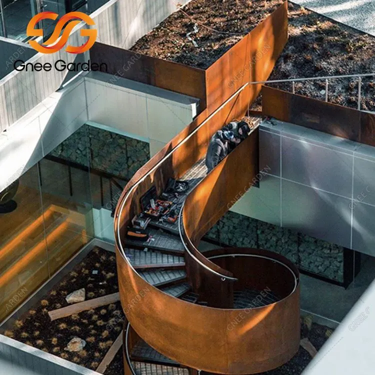 Corten Steel Outdoor Rust Landscape Edging