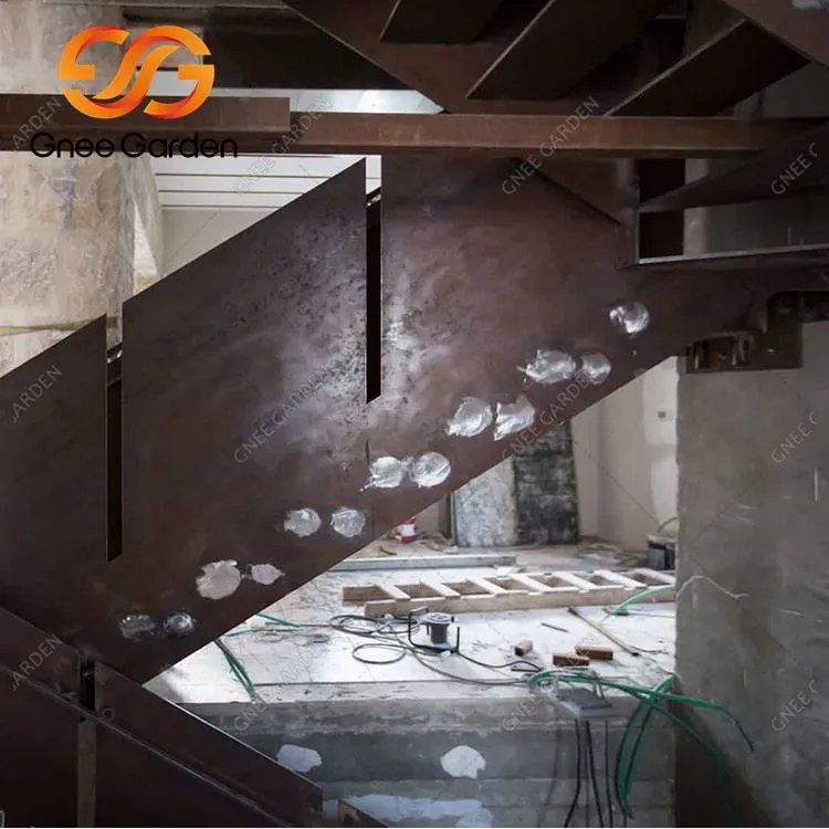 Corten čelične stepenice i zidne obloge