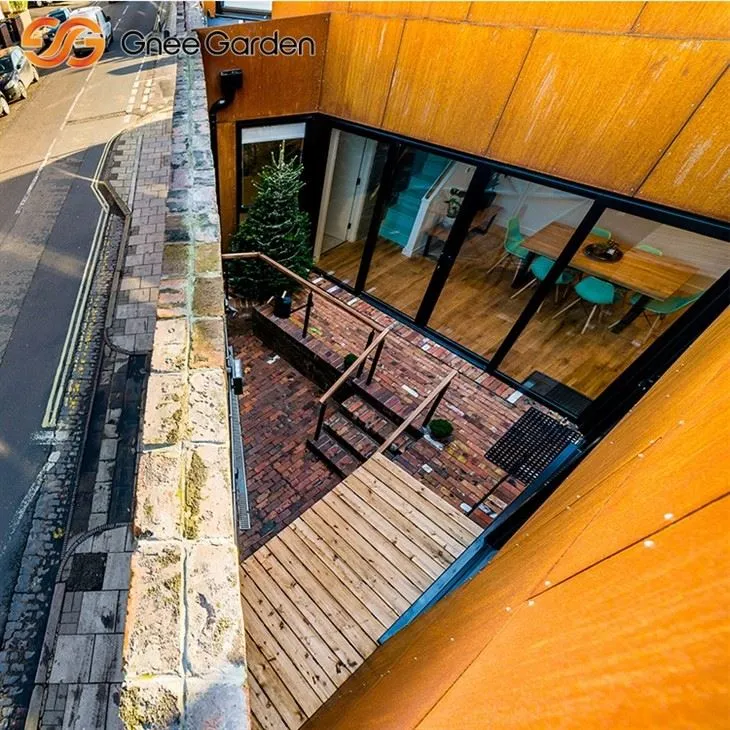 Fasadne panele Corten čelični korozijski otporan