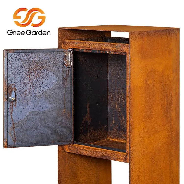 Metalni Corten čelični poštanski sandučić