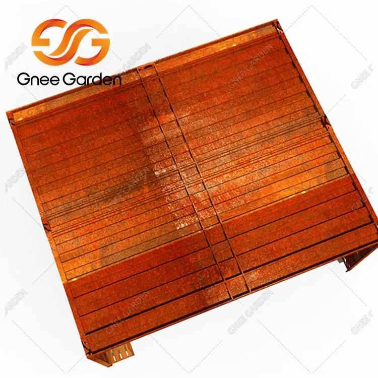 Moderna metalna baštenska pergola