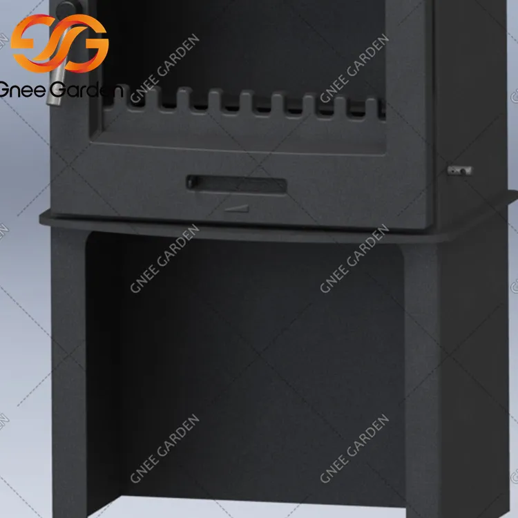 Vanjske peći od lijevanog željeza na drva