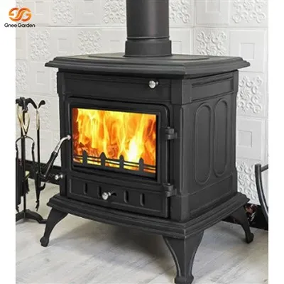 Kamin na drva od livenog gvožđa