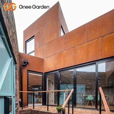 Corten metalni paneli niski stil održavanja