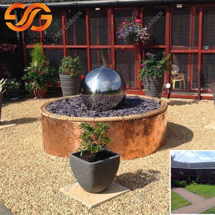 stainless steel fountain