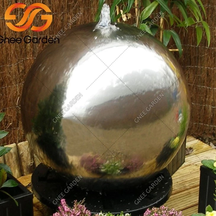 stainless steel garden fountain