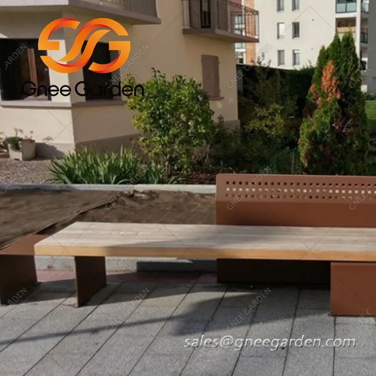 Weathering Steel vanjski namještaj