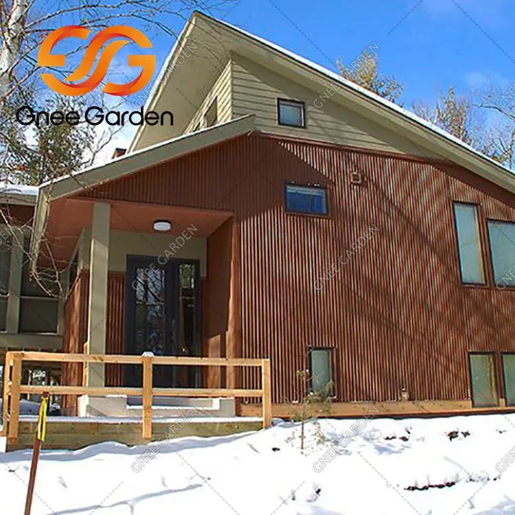 Čelični zarđali metalni krovovi