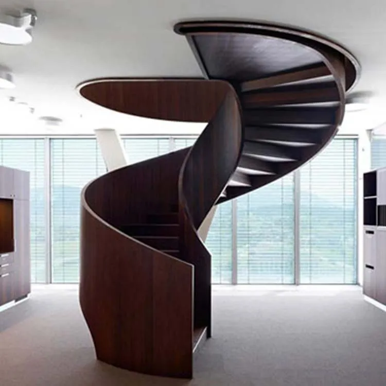 Weathering Steel Spiral Step