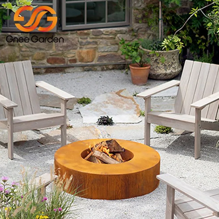 Patio Corten Steel Fire Pit